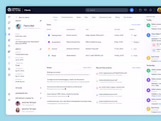 CorrectRefund - SaaS Client Management Dashboard