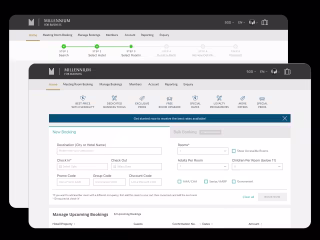 A Robust Booking Portal Tailored For Corporate Guests - Web App