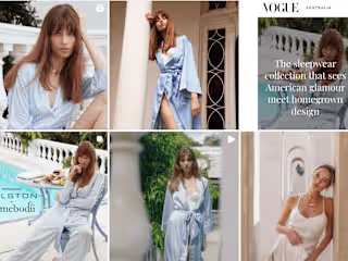 Social Media Management: Halston X Homebodii