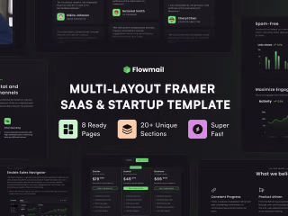 Flowmail — SaaS & Startup Website