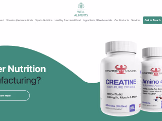 Website Development & Marketing Overhaul for Well Aliments