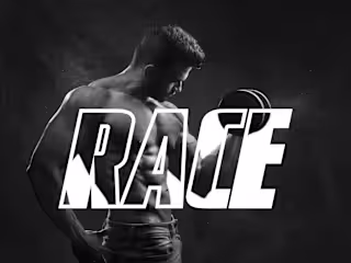 Race Gym Logo design
