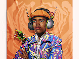 Eccentric: Vector Illustration