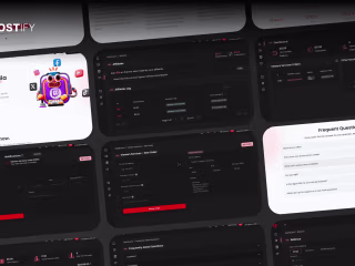SMM Panel (Light & Dark Mode)