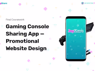 JoyShare website design