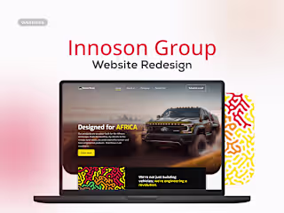 Innoson Group Website Redesign | Case Study