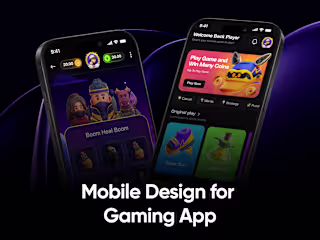 Mobile Design for Gaming App