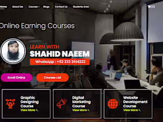 Educational Website(LMS Website)