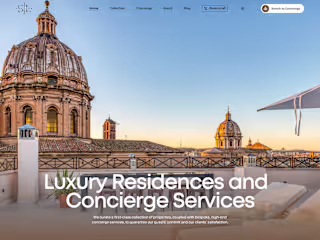 Luxury Website Development for Skylife