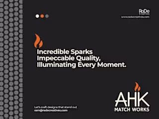 Local Match Works Logo | AHK Brand Identity