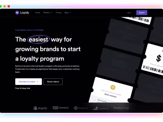 Loyaly - Responsive Website design 