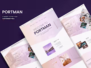 Minimalistic Website Design