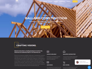 Developed a Website for Ballard Construction