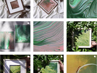 Content Creation, Art Curation, and Copy Writing for AuzyTan