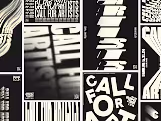 Call For Artists Poster Campaign (Brand & Print Design)