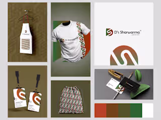 Branding for D's Sharwarma