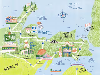 Illustrated Maps for Travel & Tourism, Guides, Weddings & More