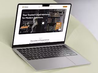 Law Firm website UI Design