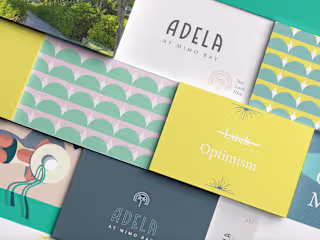 Brand Development for a luxury Apartment Building in Miami