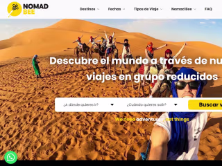 Boosting SEO Rankings for Nomad Bee Travel Agency in Spain