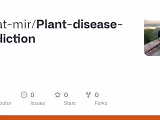 Plant-disease-prediction system