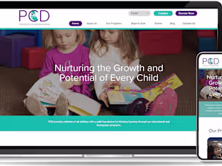 Website Redesign for Rebranding and Improved Wayfinding