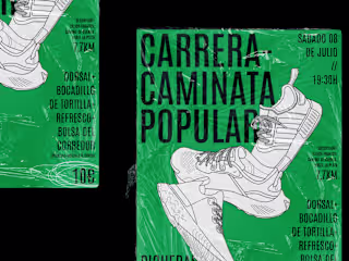 POPULAR RACE POSTER | PIQUERAS DEL CASTILLO