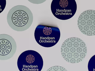 Handpan Orchestra | Brand Design; Visual Identity Design