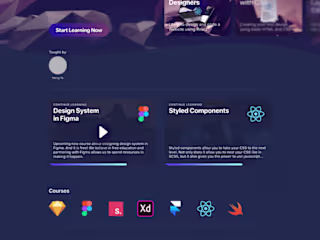 Design+Code Landing Pages