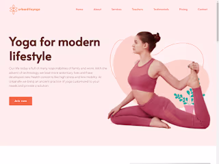 Urban Life Yoga - Web Design
