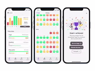 Gradient iOS App Design