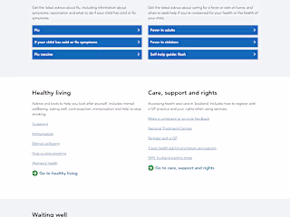 Development of NHS Inform Health Information Platform