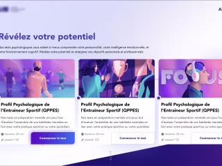 Psychological tests platform 