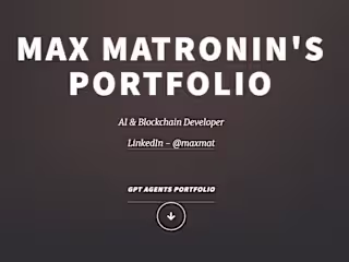 Max Mat Portfolio