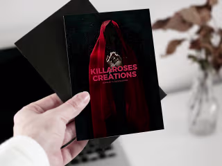 Killaroses Creations | Logo and Business Card Design 