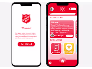 MOBILE UX DESIGN SALVATION ARMY