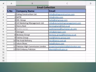 Lead Generation & Web Scraping 