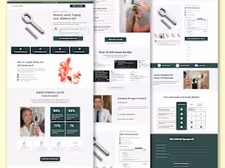 Sales page for Showerlab brand