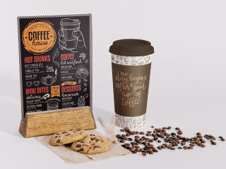Coffee Shop illustration :: Behance