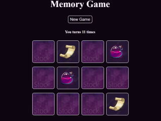 React Mapping Game
