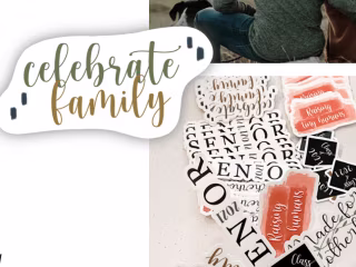 Custom Sticker Design | Photographer