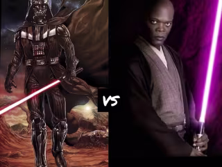 Darth Vader Vs. Mace Windu