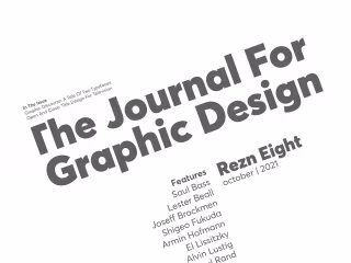 typography layout on Behance