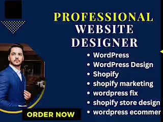 Design and develop your WordPress website WordPress landing page