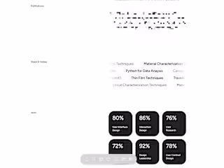Professional CV Landing Page