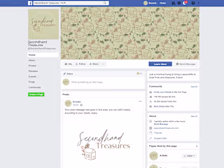 Secondhand Treasures Logo and Pattern