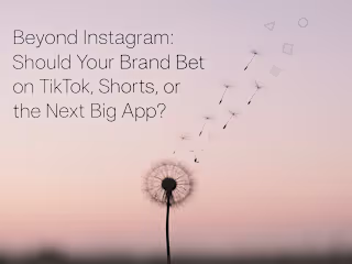 Beyond Instagram: Should Your Brand Bet on TikTok, Shorts, or the Next Big App?