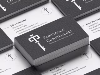 Brand Design - Poncianos’ Construções 🏡