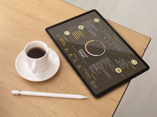 cover resume on Behance