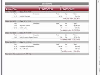 Report design